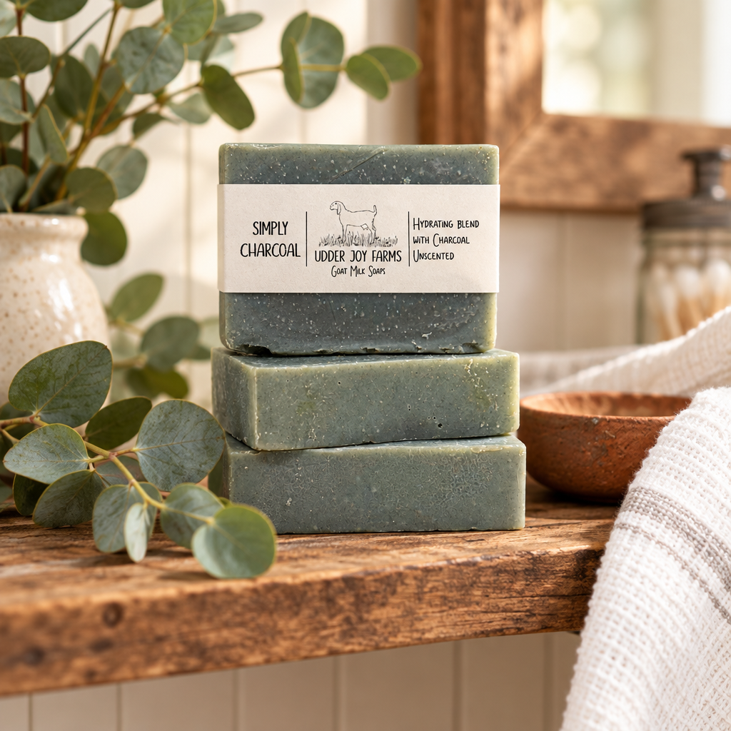 Simply Charcoal Goat Milk Soap