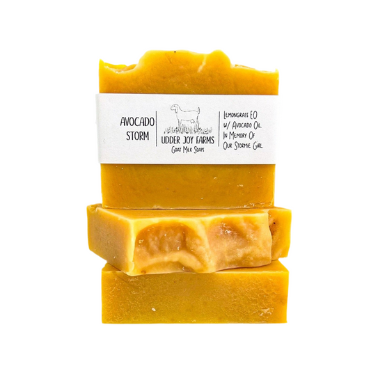 Avocado Storm Goat Milk Soap
