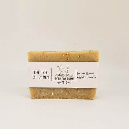 Tea Tree and Oatmeal Goat Milk Soap