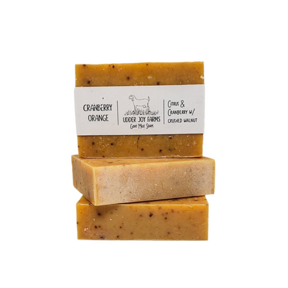 Cranberry Orange Goat Milk Soap