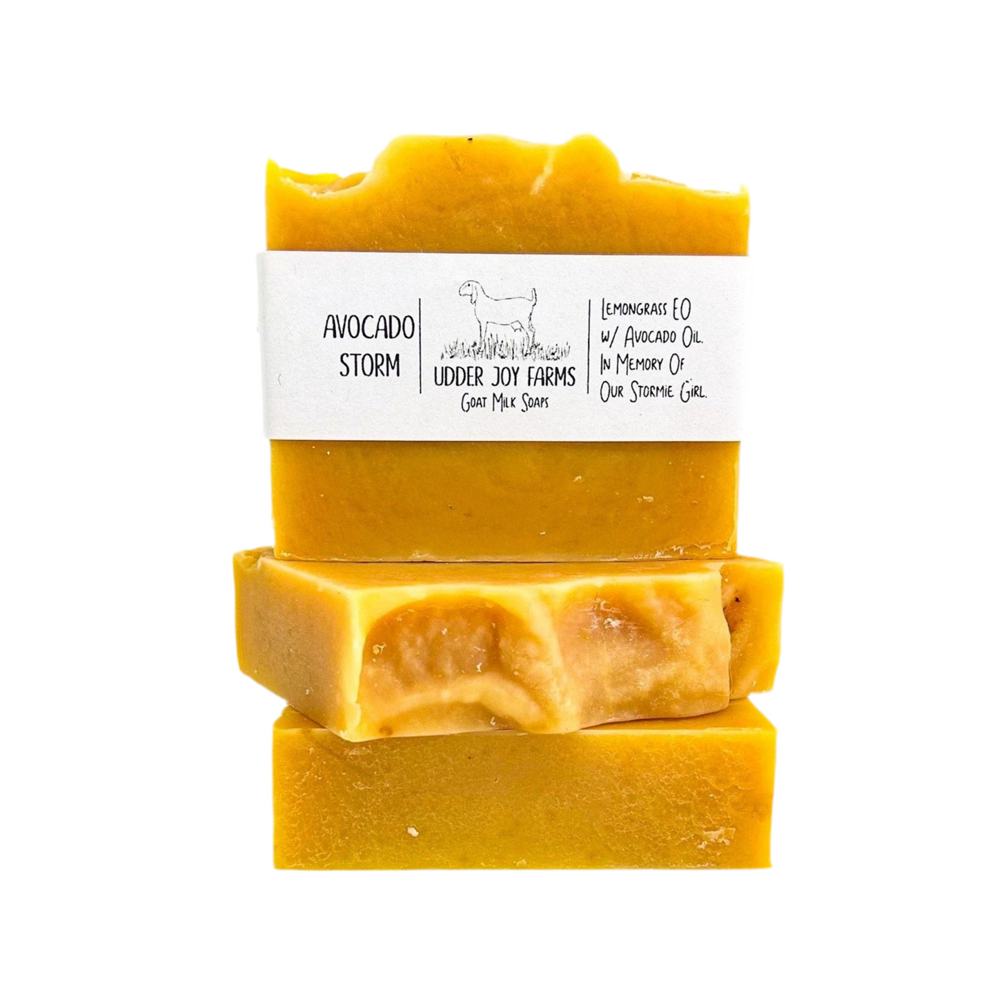 Avocado Turmeric Storm Goat Milk Soap