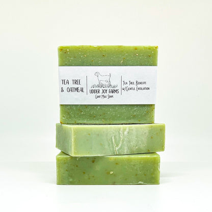 Tea Tree and Oatmeal Goat Milk Soap